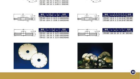 Resinoid Diamond / CBN Wheels - Resinoid Diamond CBN Wheels