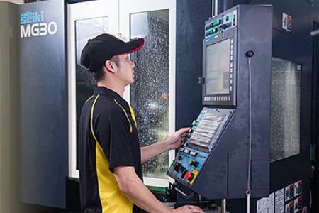 Step 3: High-Precision CNC Grinding